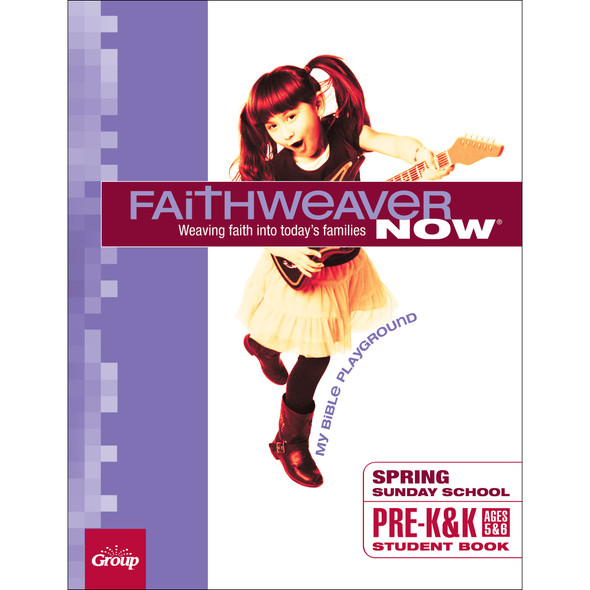 Spring 2026 FaithWeaver NOW Pre-K&K Student Book: My Bible Playground