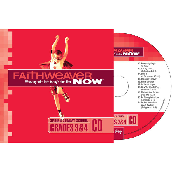 Spring 2026 FaithWeaver NOW Grades 3&4 CD