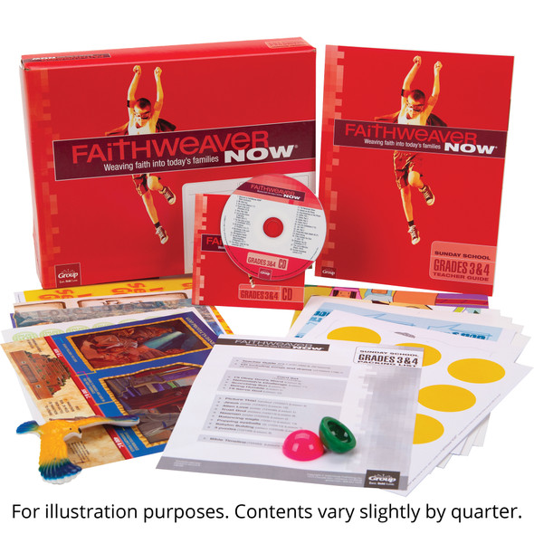 Spring 2026 FaithWeaver NOW Grades 3&4 Teacher Pack