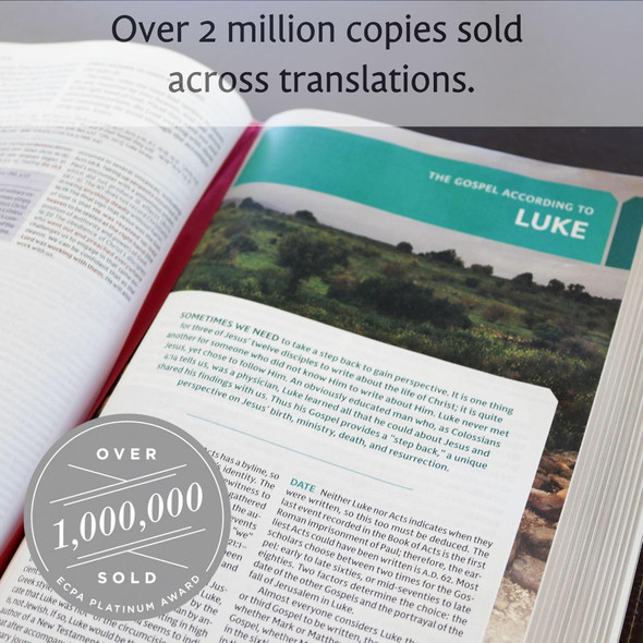 NKJV Comfort Print Full Color Study Bible, Hardcover - Case of 6