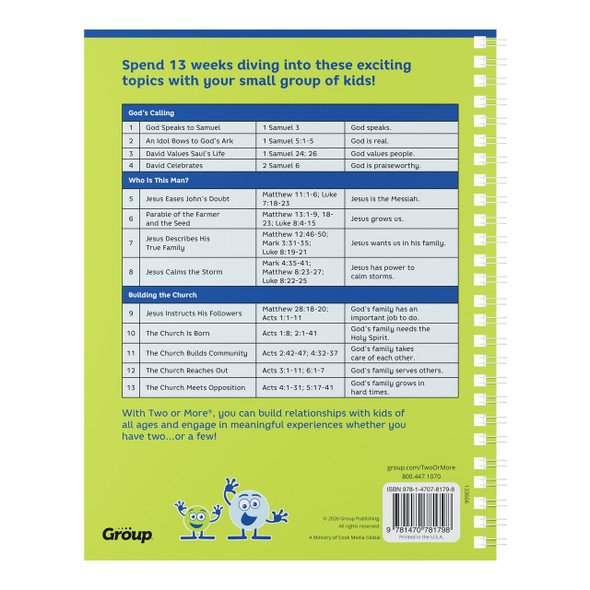 Two or More Small Church Curriculum, All Kids Together, Leader Pack, Print + Digital - (Ages 3-12) - Quarter 3