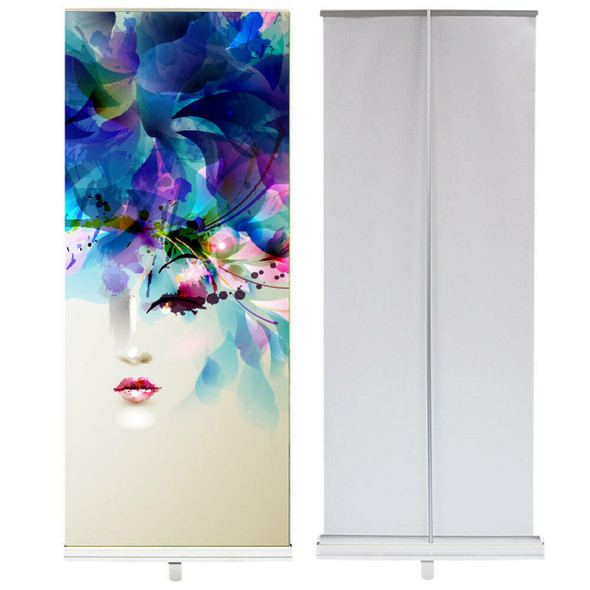 Retractable Banner Stand & Banner 24" x 80"