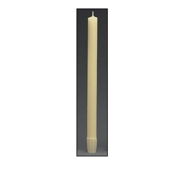 51% Beeswax Altar Candle - 7/8 x 12" (24/Pack)