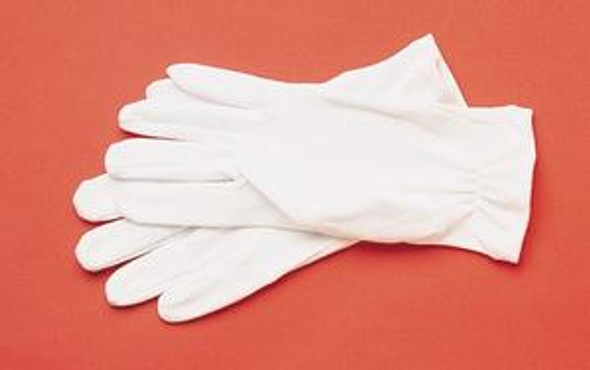 White Gloves (Medium) - Cotton Cloth Serving Gloves