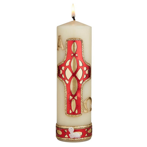 Easter Mosaic Family Prayer Candle