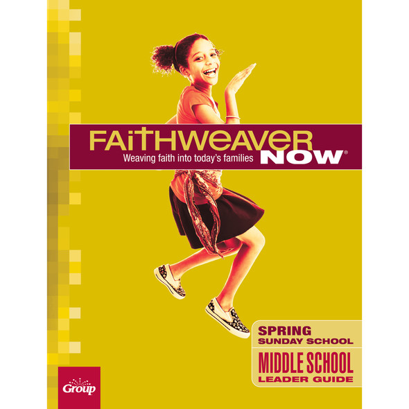 FaithWeaver NOW Middle School/Junior High Leader Guide Download, Spring 2026
