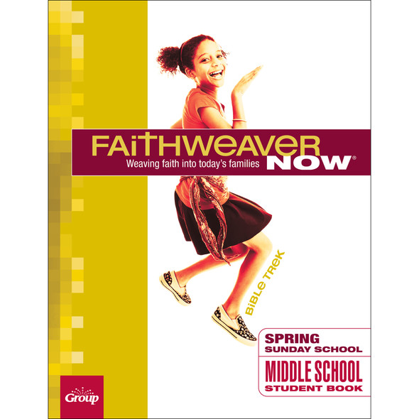 Faithweaver NOW Middle School/Junior High Student Papers Bible Trek Download, Spring 2026