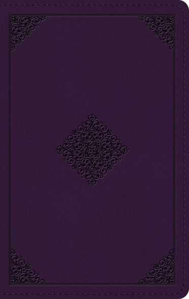 ESV Large Print Personal Size Bible, Red Letter (TruTone, Lavender, Ornament Design): Holy Bible, English Standard Version - Case of 10