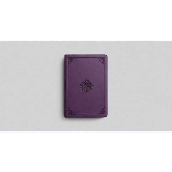 ESV Large Print Personal Size Bible, Red Letter (TruTone, Lavender, Ornament Design): Holy Bible, English Standard Version - Case of 10