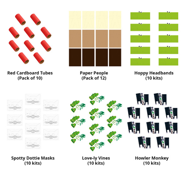 Preschool Craft & Play BUNDLE - Rainforest Falls VBS 2026 by Group