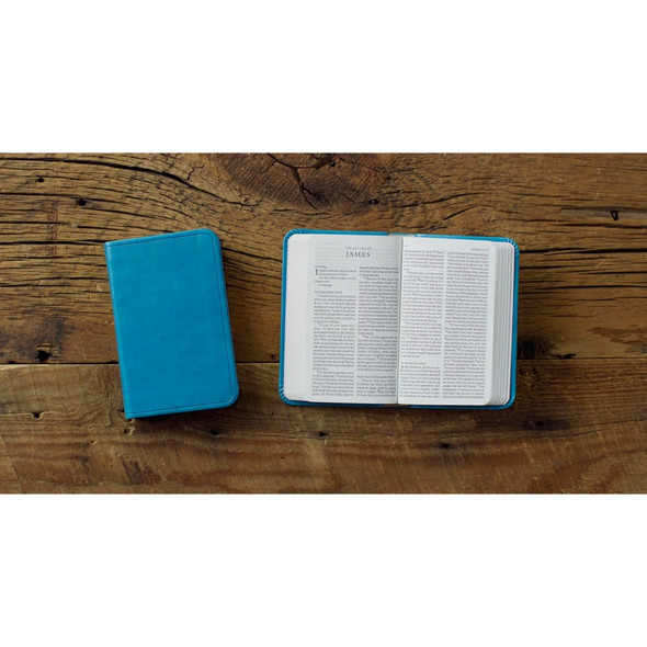 ESV Vest Pocket New Testament With Psalms And Proverbs - Teal Trutone - Bulk Case of 120