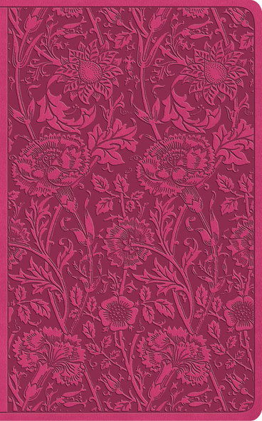 ESV Vest Pocket New Testament With Psalms And Proverbs - Berry, Floral Design Trutone - Bulk Case of 120