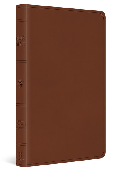 ESV Large Print Value Thinline Bible - Camel Trutone - Case of 24