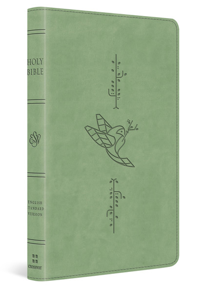 ESV Kid's Thinline Bible - Green Bird Of The Air Design Trutone - Case of 12