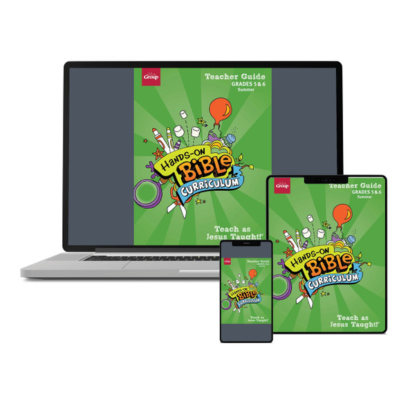 Hands-On Bible Curriculum Grades 5-6: Teacher Guide Download - Summer 2026