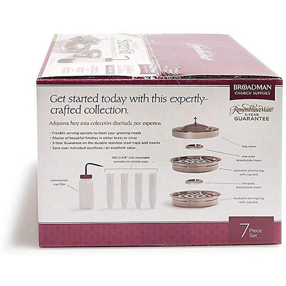 RemembranceWare Communion Starter Kit - Silver Set