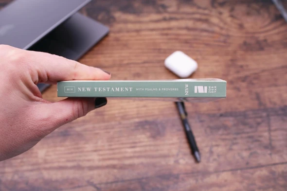 NIV New Testament with Psalms and Proverbs (Pocket-Sized, Paperback, Tree, Comfort Print) - Case of 64