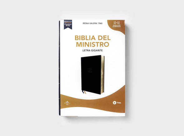 RVR60 Minister Bible (Leathersoft, Black) - Case of 12