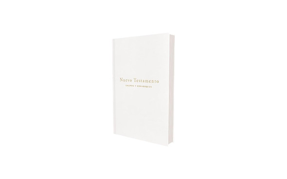 NVI New Testament, Pocket Size, with Psalms and Proverbs, Revised Text 2022, Leathersoft, White, Babies - Case of 48
