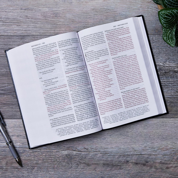 NKJV Personal Size Large Print Bible, Purple Leathersoft, Red Letter, Comfort Print - Case of 12