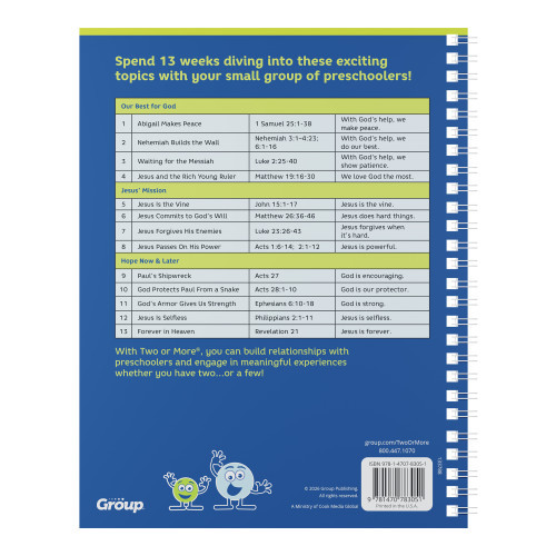 Two or More Leader Pack - Only Preschoolers (Print + Digital) - Quarter 4
