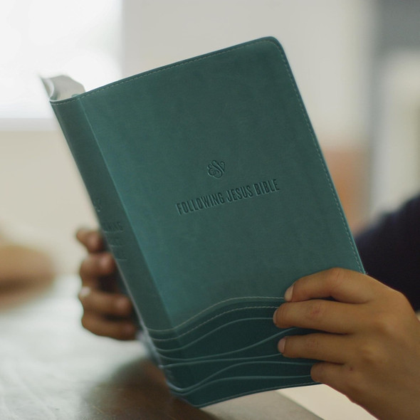 ESV Following Jesus Bible (TruTone Teal) - Bulk Case of 12