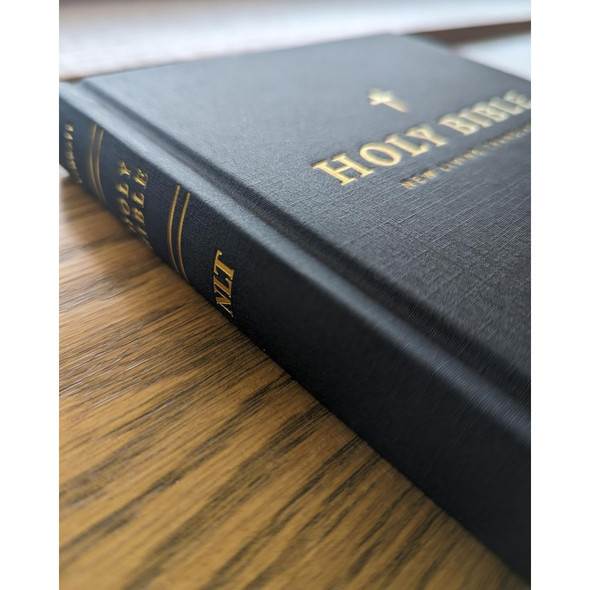 NLT Pew Bible (Hardcover, Black) - Bulk Case of 20
