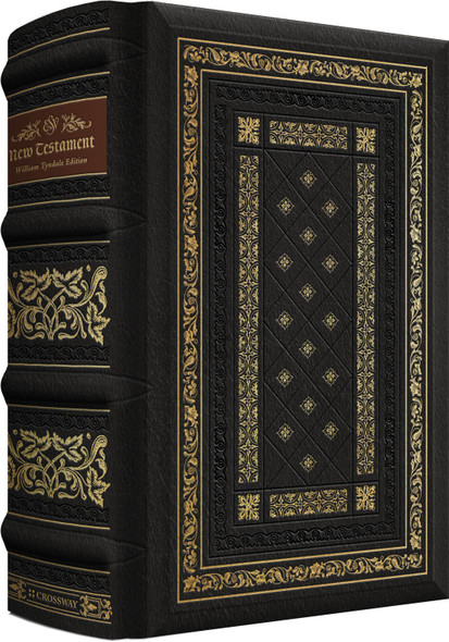 ESV William Tyndale New Testament with Illuminated Drop Caps - TruTone Over Board