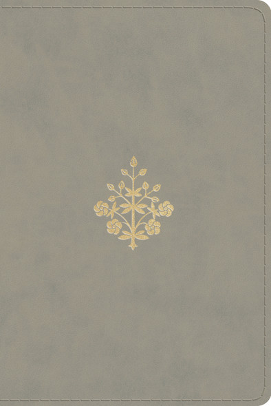 ESV Personal Size Reference Bible - Stone, Branch Design Trutone
