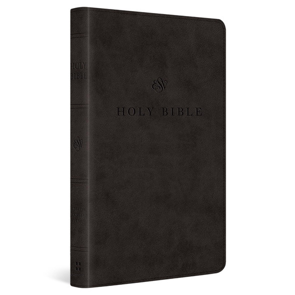 ESV Premium Church Bible, 8pt Font (TruTone, Black) - Bulk Case of 24