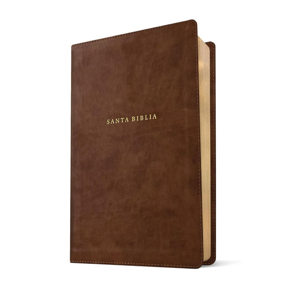 Biblia para el ministro NTV, letra grande con Filament (LeatherLike, Brown, Spanish Minister’s Bible) - Case of 16