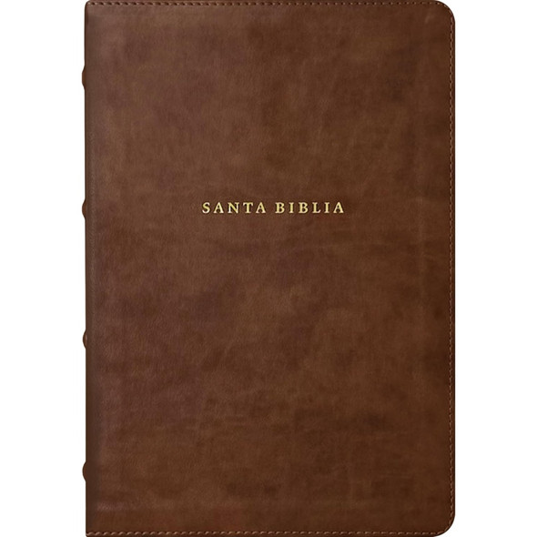 Biblia para el ministro NTV, letra grande con Filament (LeatherLike, Brown, Spanish Minister’s Bible) - Case of 16