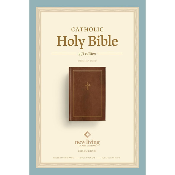 NLT Catholic Holy Bible, Gift Edition (Leatherlike Hardcover)