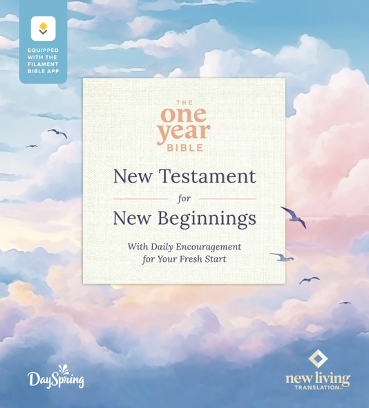 NLT The One Year Bible New Testament for New Beginnings, Filament Enabled (Paperback)