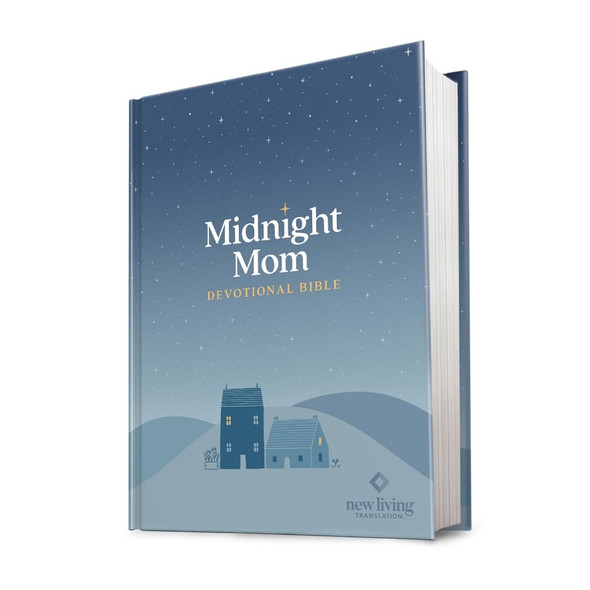 NLT Midnight Mom Devotional Bible, Hardcover