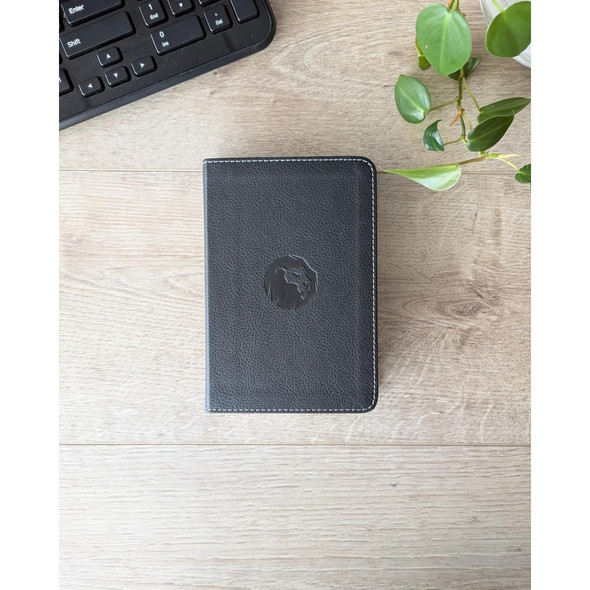 NLT Compact Bible, Filament Enabled (Leatherlike, Regal Lion Black), Case of 40