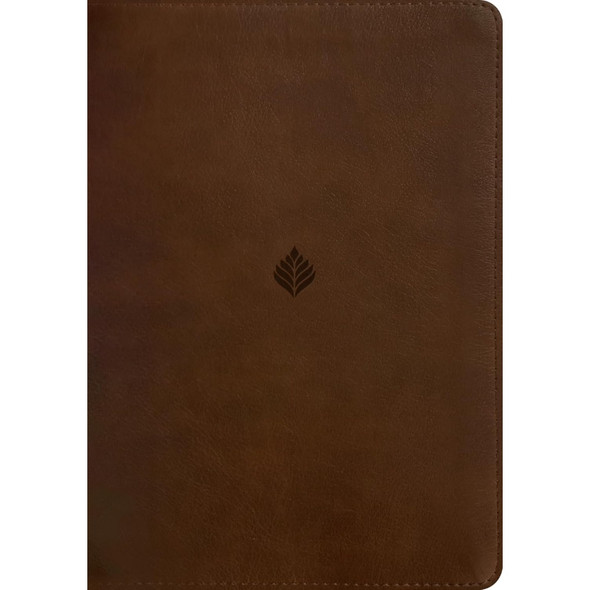 NLT Life Application Study Bible, Indexed, Third Edition, Large Print (Leatherlike, Rustic Brown Leaf), Case of 6