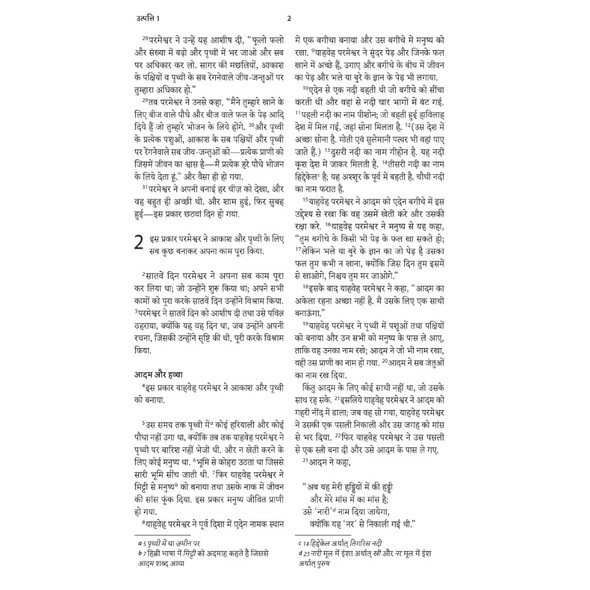 Hindi Contemporary Bible, Large Print (Hardcover, Teal/Black) - Case of 16