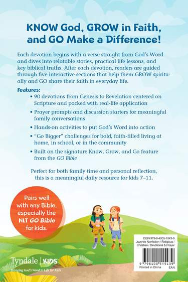 GO Bible Know, Grow, and Go (GO Bible)