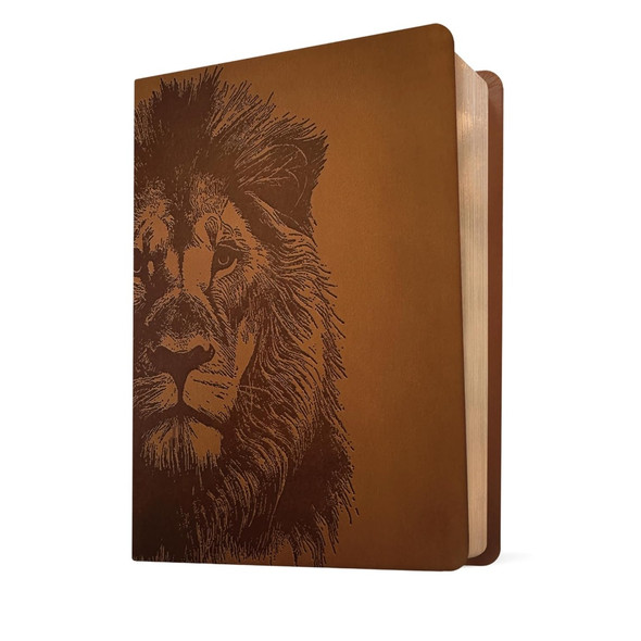 Biblia de Margen Amplio NTV con Filament (LeatherLike, Lion) - Case of 12