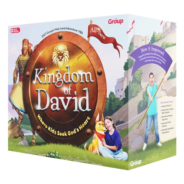 Starter Kit Plus Digital - King of David VBS 2026 by Group