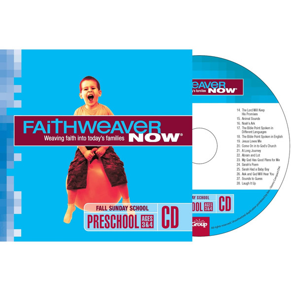 Preschool CD, FaithWeaver NOW Fall 2026 