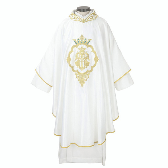 Embroidered Marian Chasuble