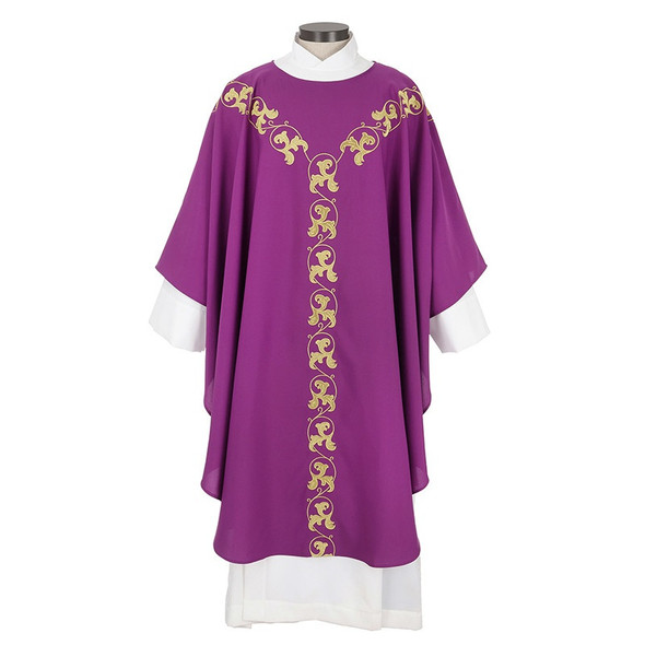 Vinea Gloria Chasuble, Purple