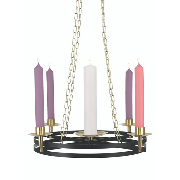 Hanging Advent Candle Wreath
