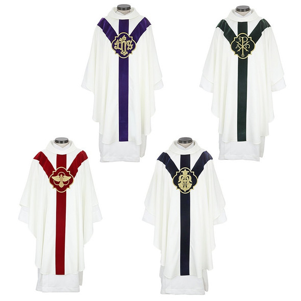 Caserta Chasuble, Purple