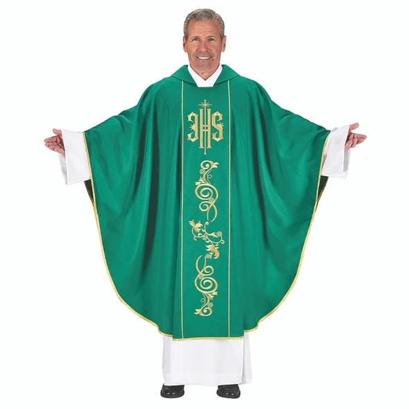 Nomine Jesu Chasuble Green