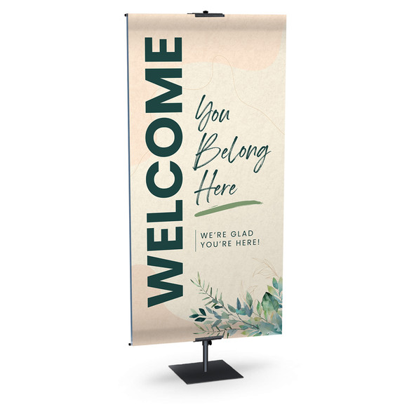 Church Banner - Welcome - You Belong Here
