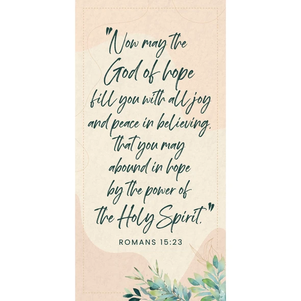 Church Banner - Welcome - God of Hope
