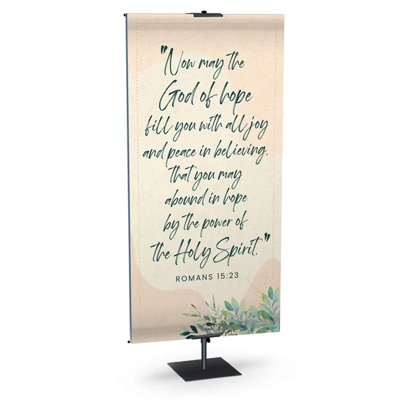 Church Banner - Welcome - God of Hope

